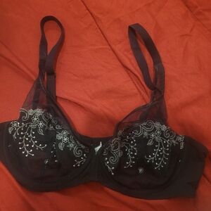 SIMONE PERELE Black Lace Bra